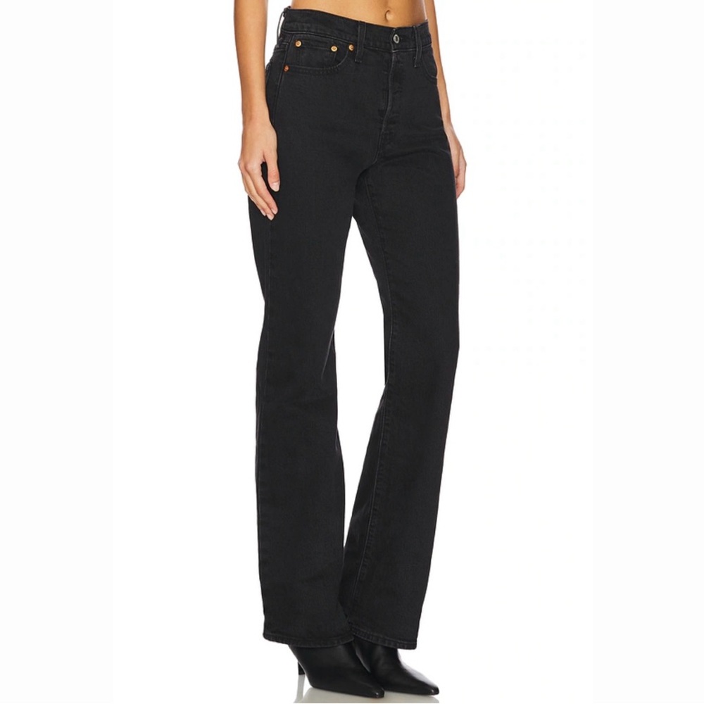 LEVI’S WEDGIE BOOTCUT WOMEN'S JEANS, BLACK